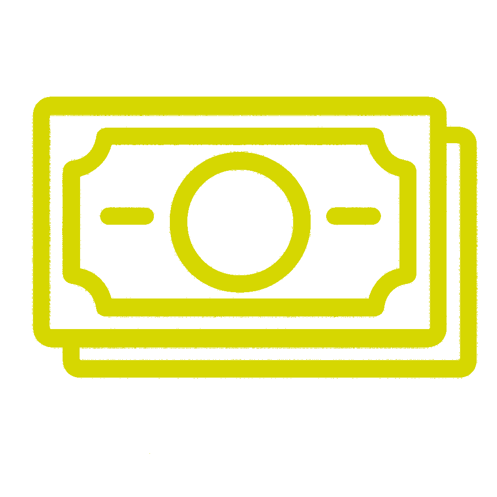 Icono de unos billetes
