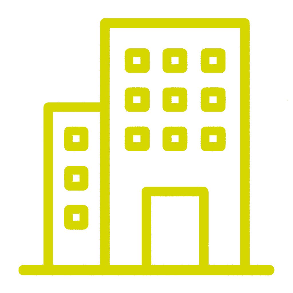 Icono del edificio de una empresa